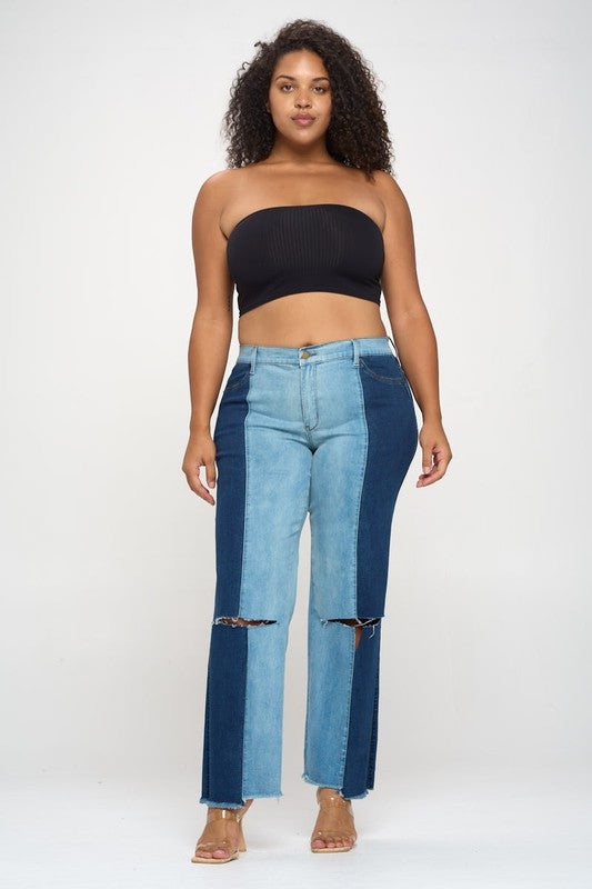 Double Toned Jeans