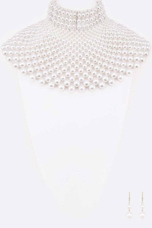 Pearl Collar Necklace