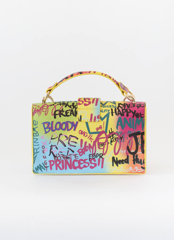 Graffiti Diva Handbag Set