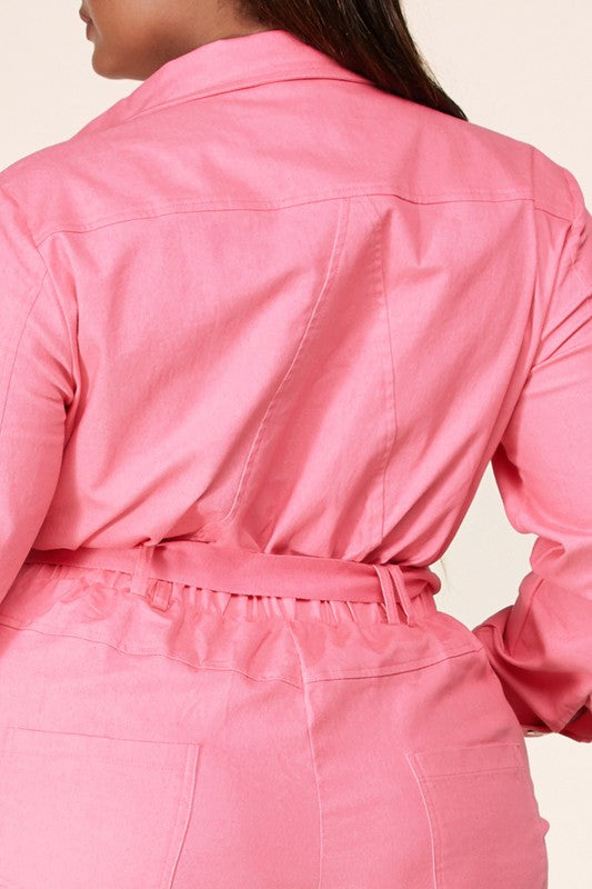 Tickled Pink Jumpsuit