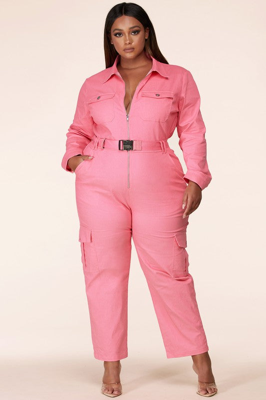 Tickled Pink Jumpsuit