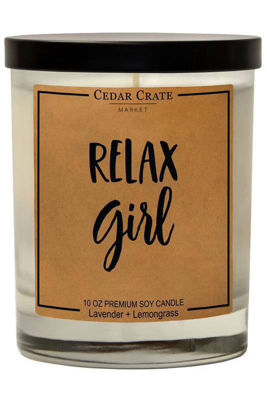 Relax Girl!-Candle