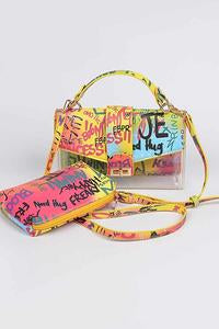 Graffiti Diva Handbag Set